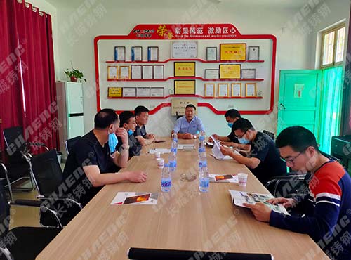 長城鑄鋼與客戶攜手同行，共創(chuàng)美好未來！
